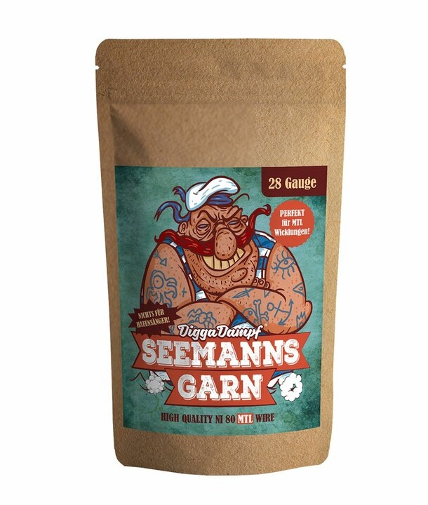 Seemannsgarn Wickeldraht Ni80 28 Gauge MTL