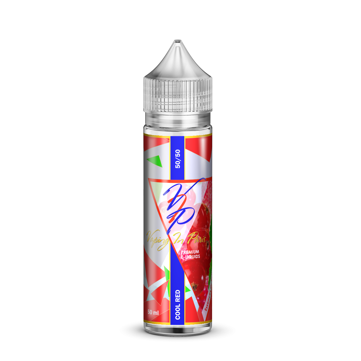 Vaping in Paris Cool Red Flasche Vaping in Paris Cool Red-50 ml