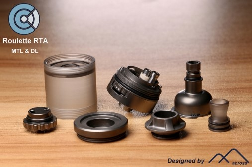 Across Vape Roulette RTA Einzelteile