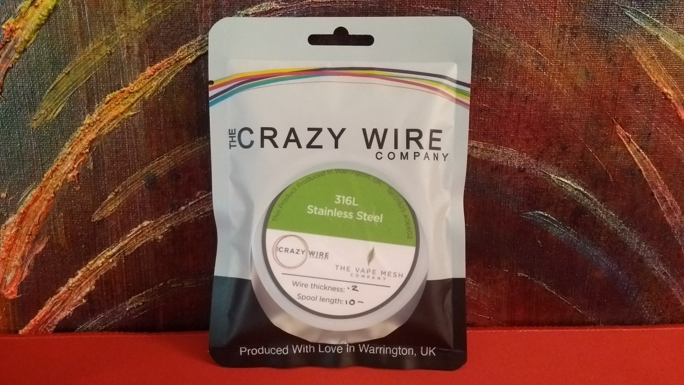 Crazy Wire Company SS316L 0.20mm 10m