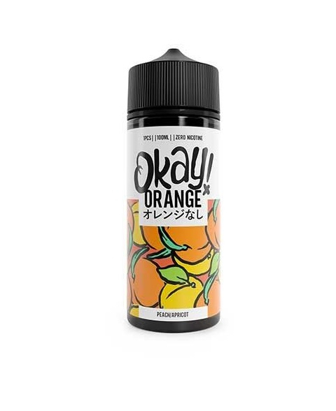Okay! Orange Peach/Apricot Ansicht Flasche Okay! Orange Peach/Apricot