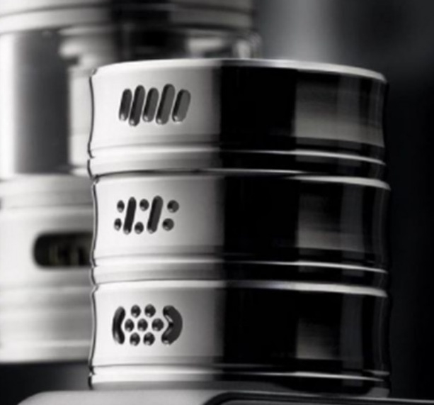 Reload Vapor Reload S RTA AFC Ring Ansicht alle 3 AFR Ringe in SS Reload Vapor Reload S RTA AFC Ring Set