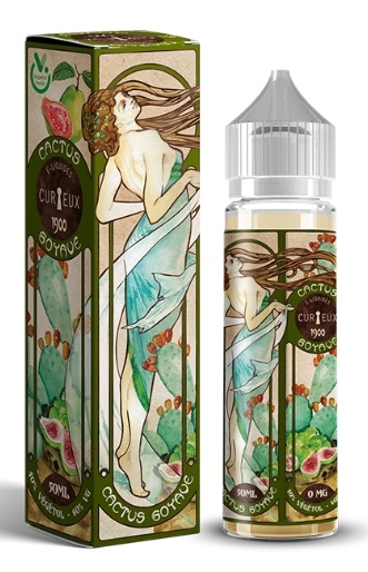 Curieux 1900 Cactus Goyave Ansicht Flasche