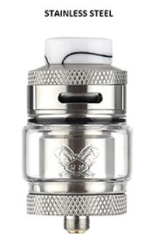 Hellvape Dead Rabbit RTA Ansicht Edelstahl