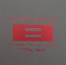 The Real M Profile Unity 2er SS316 Mesh Ansicht Packungsaufdruck