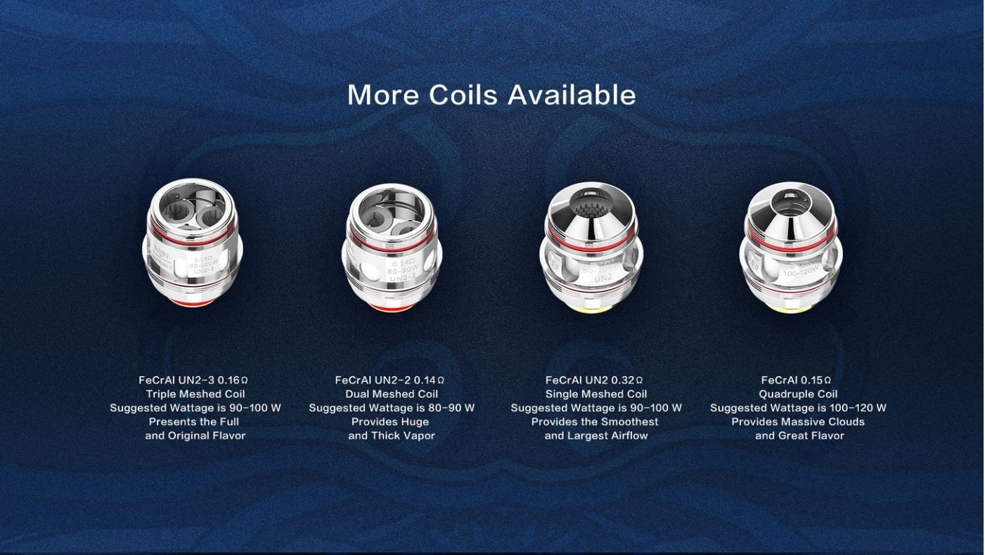 Uwell Valyrian 2 Coils Beschreibung