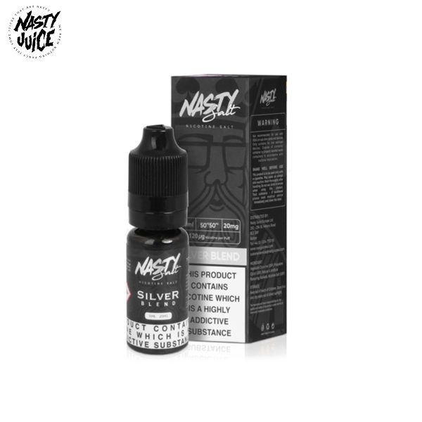 Nasty Juice Silver Blend Nic Salt Nasty Juice Silver Blend Nic Salt-10 ml-10 mg