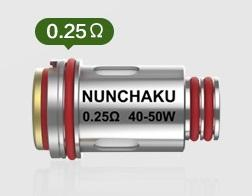Uwell Nunchaku Coils 0.25 ohm Uwell Nunchaku Coils-0,14 Ohm UN Meshed